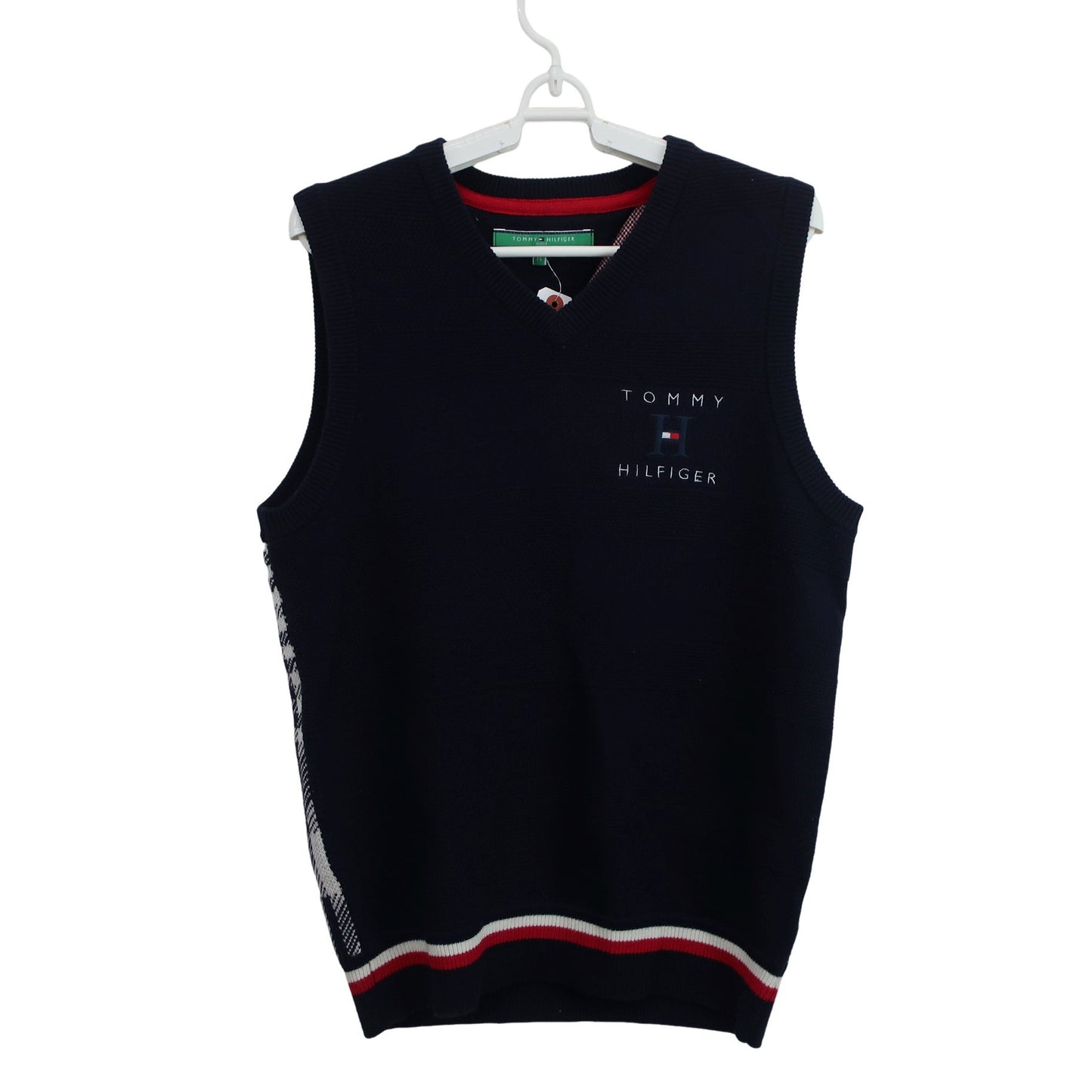 TOMMY HILFIGER GOLF(トミーヒルフィガーゴルフ) ベスト ネイビー メンズ M A