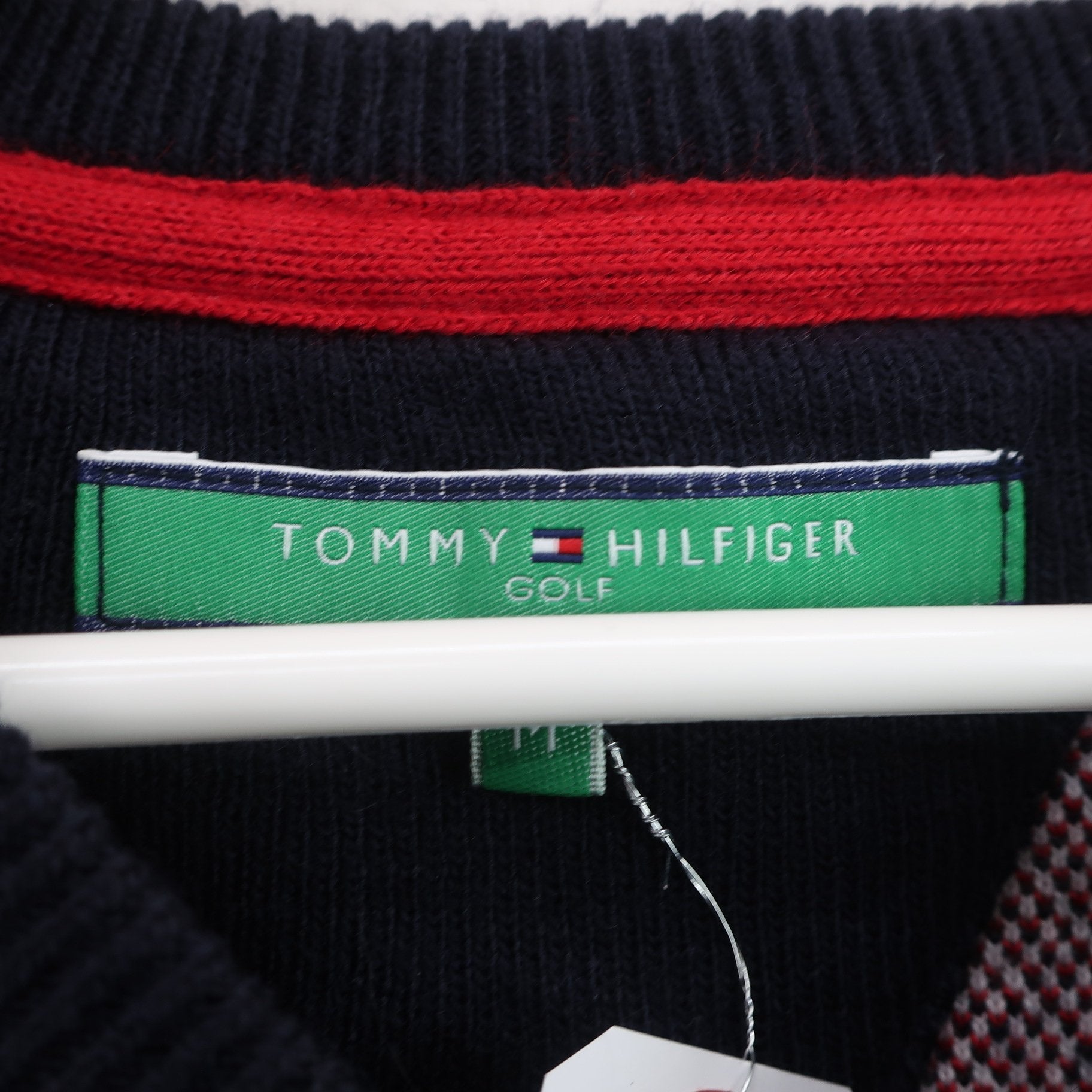 TOMMY HILFIGER GOLF(トミーヒルフィガーゴルフ) ベスト ネイビー メンズ M A