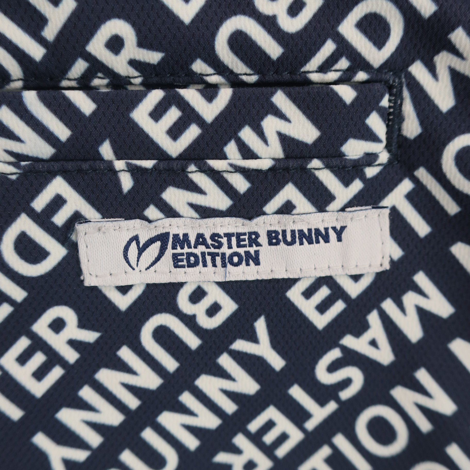 MASTER BUNNY EDITION(マスターバニーエディション) スカート 青白ロゴ文字柄 レディース 1 159-9234804 A