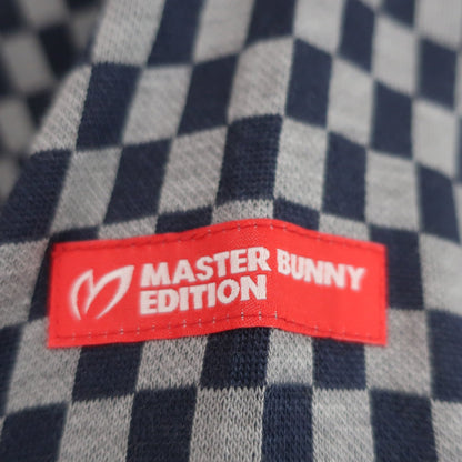 MASTER BUNNY EDITION(マスターバニーエディション) 長袖ポロシャツ グレーネイビー レディース 1 159-261036 A