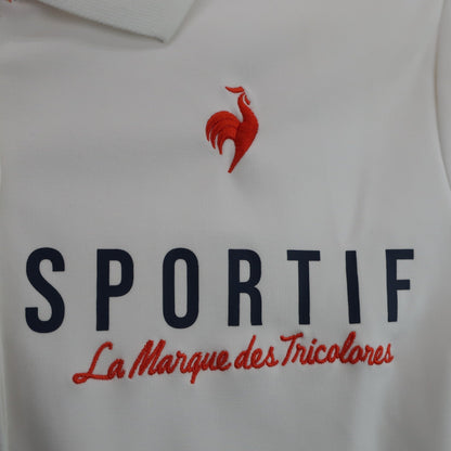 le coq sportif(ルコックスポルティフ) ポロシャツ 白 レディース M A