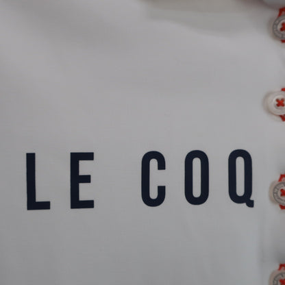 le coq sportif(ルコックスポルティフ) ポロシャツ 白 レディース M A