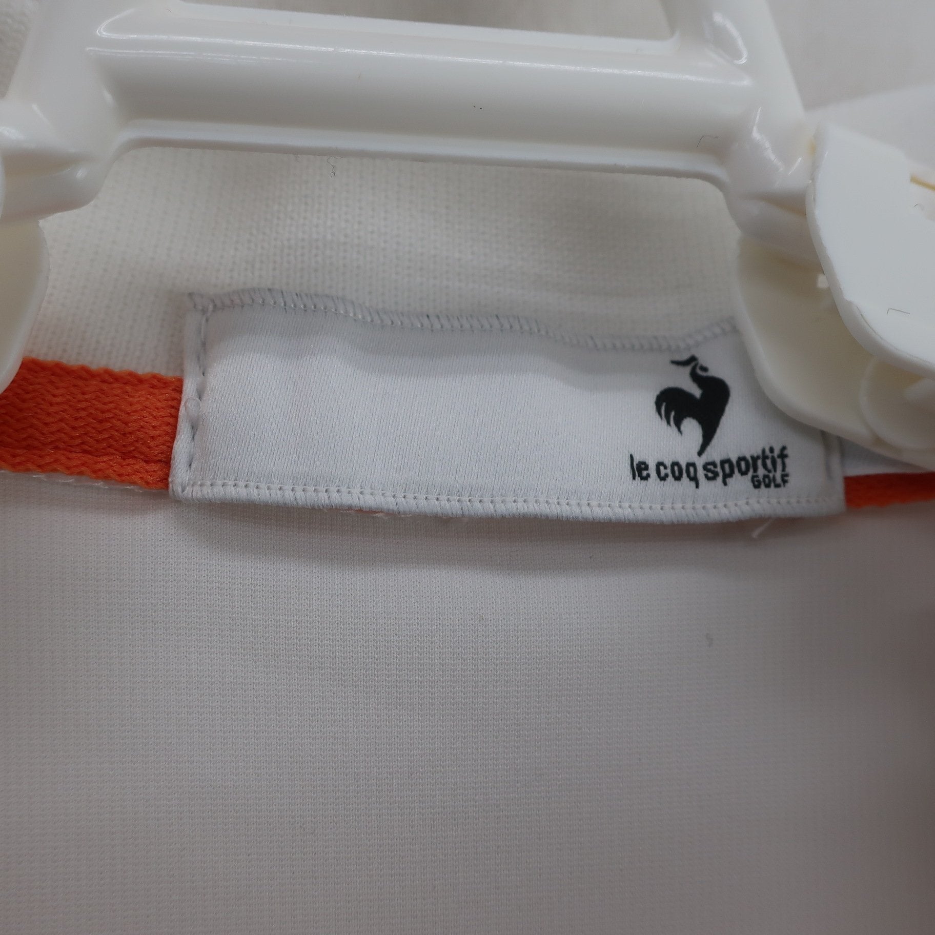 le coq sportif(ルコックスポルティフ) ポロシャツ 白 レディース M A