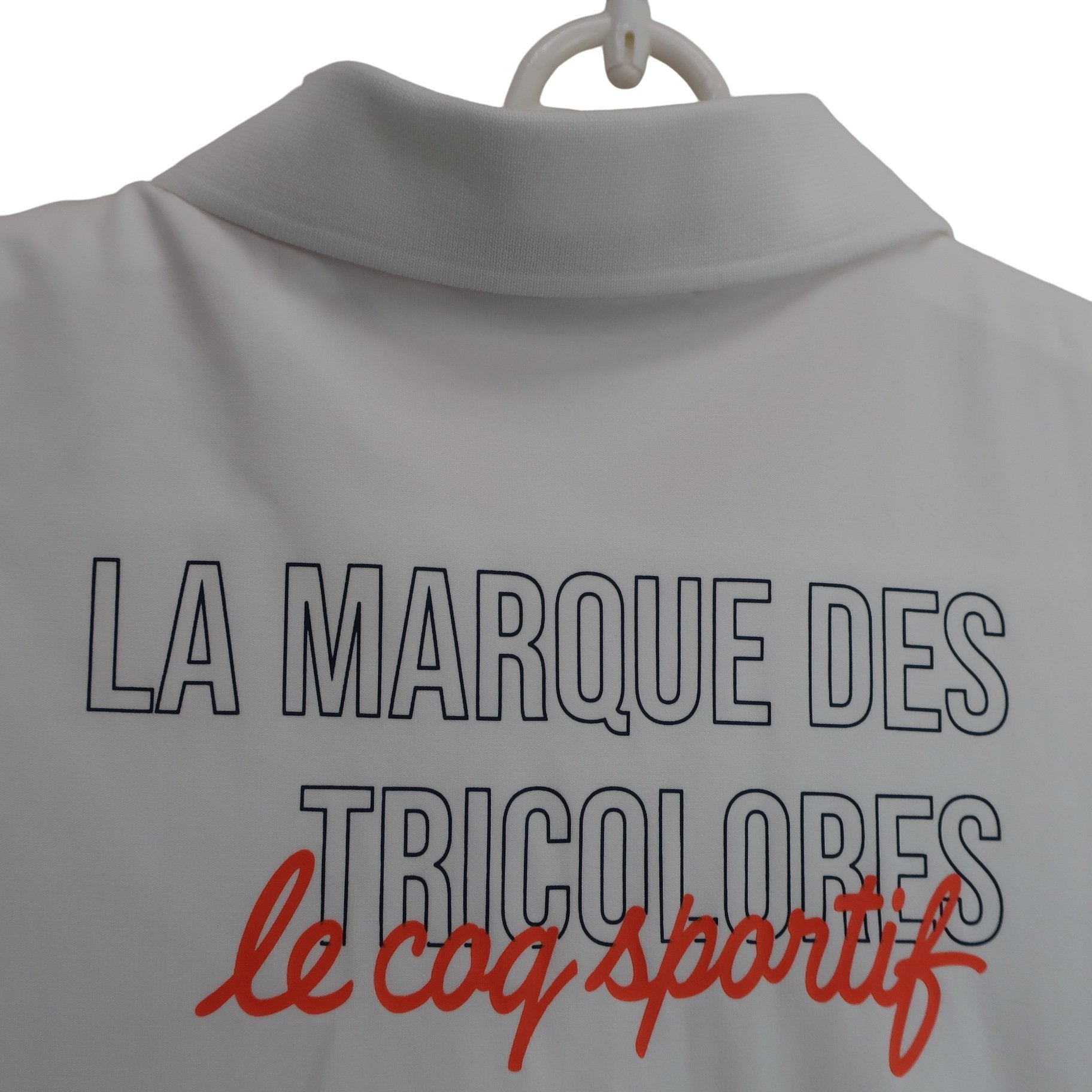 le coq sportif(ルコックスポルティフ) ポロシャツ 白 レディース M A