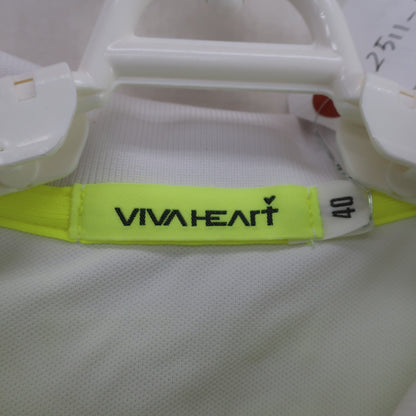 VIVA HEART(ビバハート) ポロシャツ 白 レディース 40 B