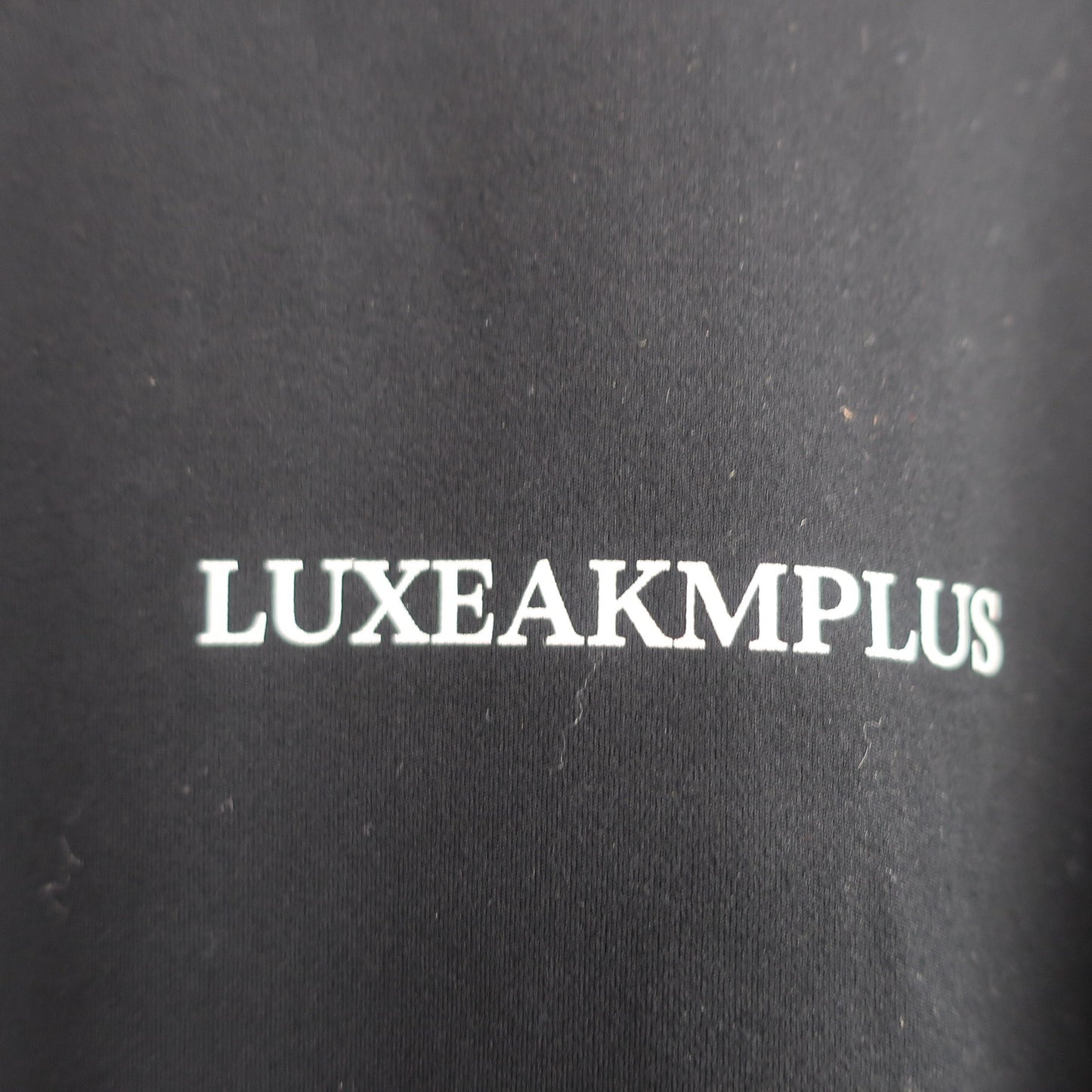 LUXEAKMPLUS(リュクスエイケイエムプラス) 長袖モックネックシャツ 黒 メンズ L A