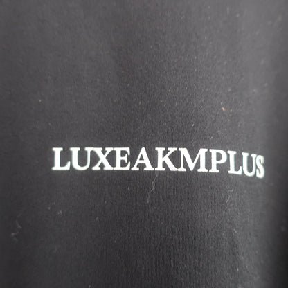 LUXEAKMPLUS(リュクスエイケイエムプラス) 長袖モックネックシャツ 黒 メンズ L A