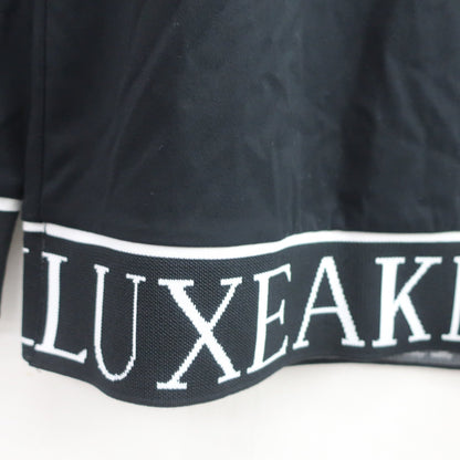 LUXEAKMPLUS(リュクスエイケイエムプラス) 長袖モックネックシャツ 黒 メンズ L A