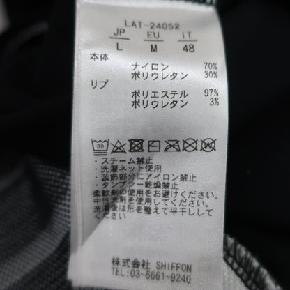 LUXEAKMPLUS(リュクスエイケイエムプラス) 長袖モックネックシャツ 黒 メンズ L A