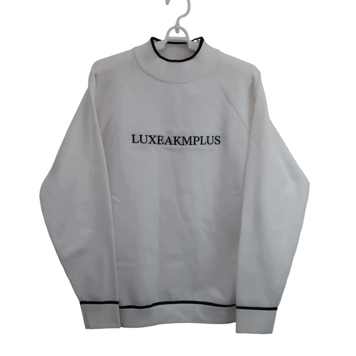 LUXEAKMPLUS(リュクスエイケイエムプラス) セーター 白 メンズ L B
