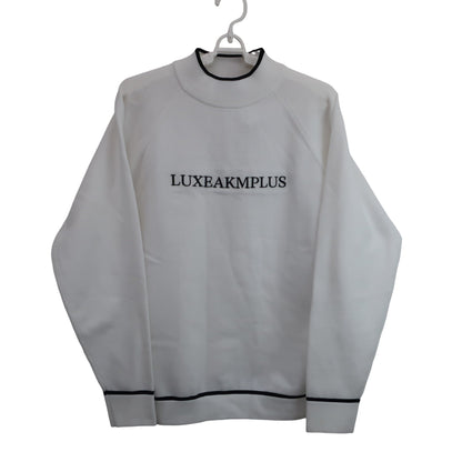 LUXEAKMPLUS(リュクスエイケイエムプラス) セーター 白 メンズ L B