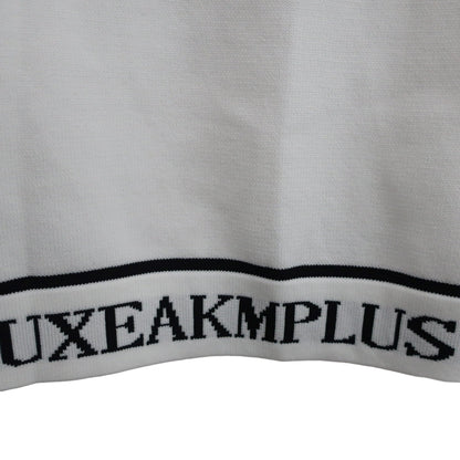 LUXEAKMPLUS(リュクスエイケイエムプラス) セーター 白 メンズ L B