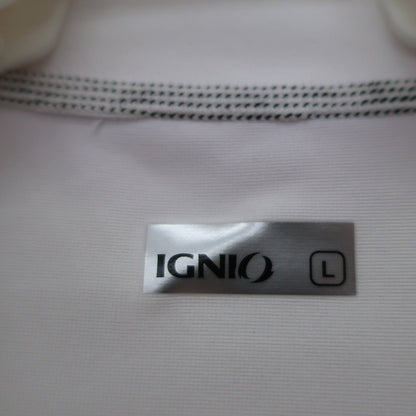 IGNIO(イグニオ) フルジップシャツ 白 レディース L A