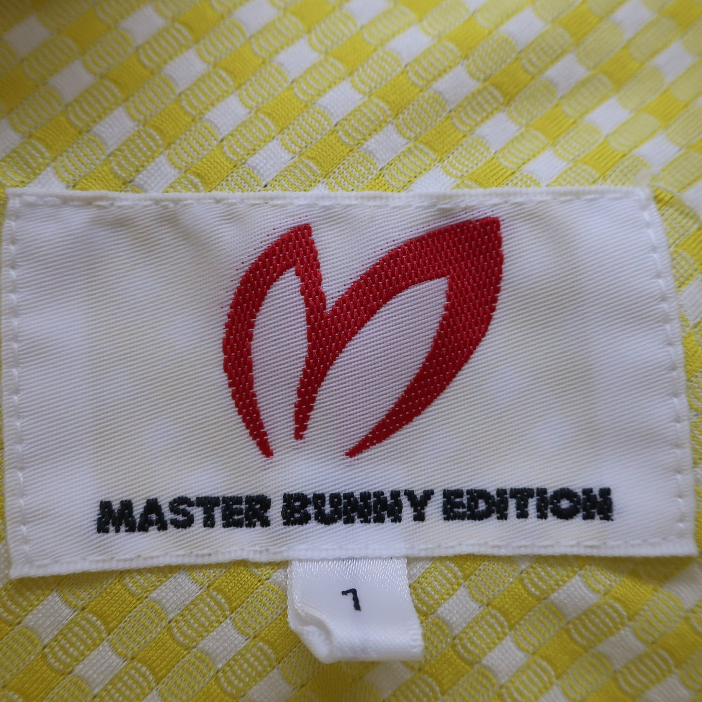 MASTER BUNNY EDITION(マスターバニーエディション) ポロシャツ 黄色白チェック レディース 1 759-0260692 A