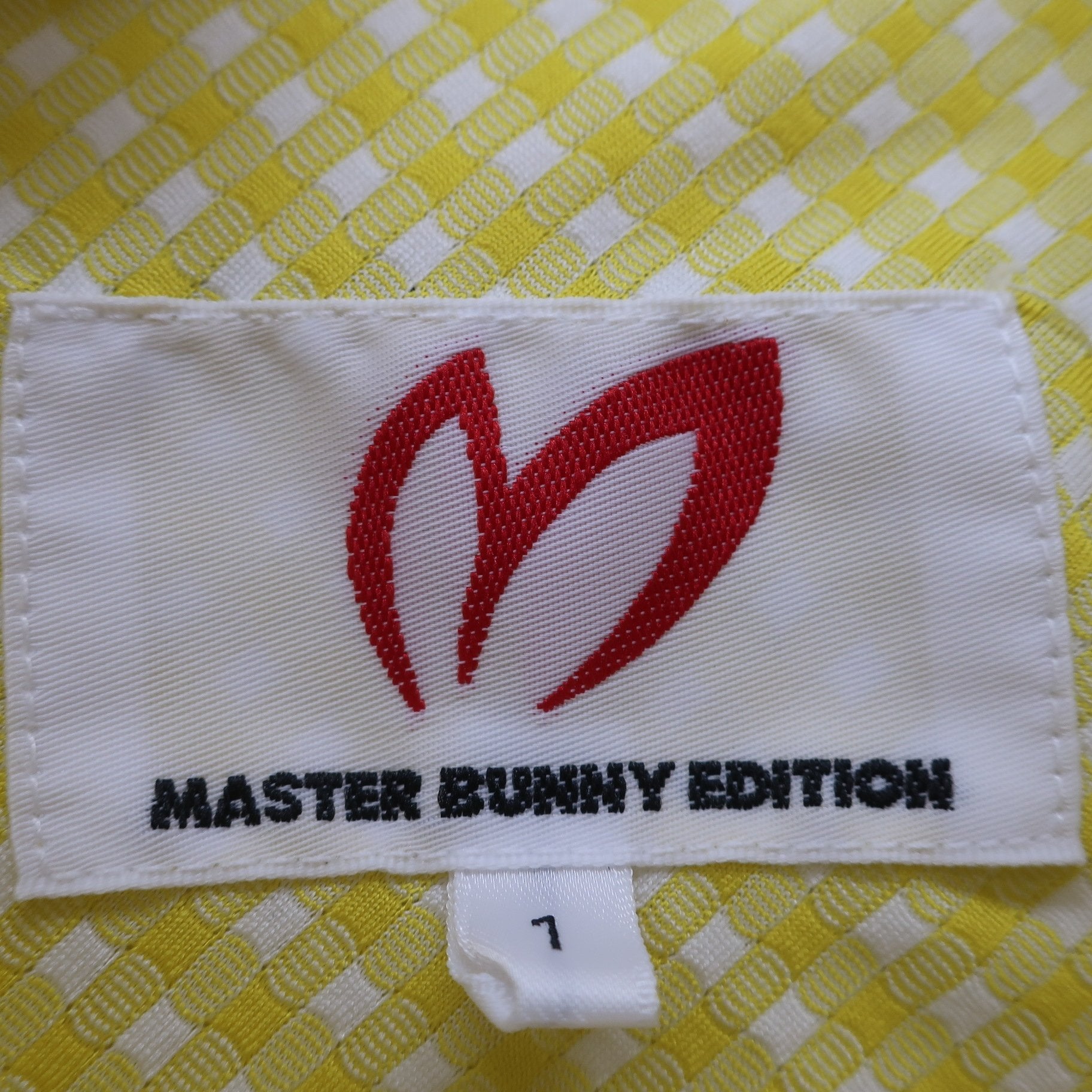 MASTER BUNNY EDITION(マスターバニーエディション) ポロシャツ 黄色白チェック レディース 1 759-0260692 A