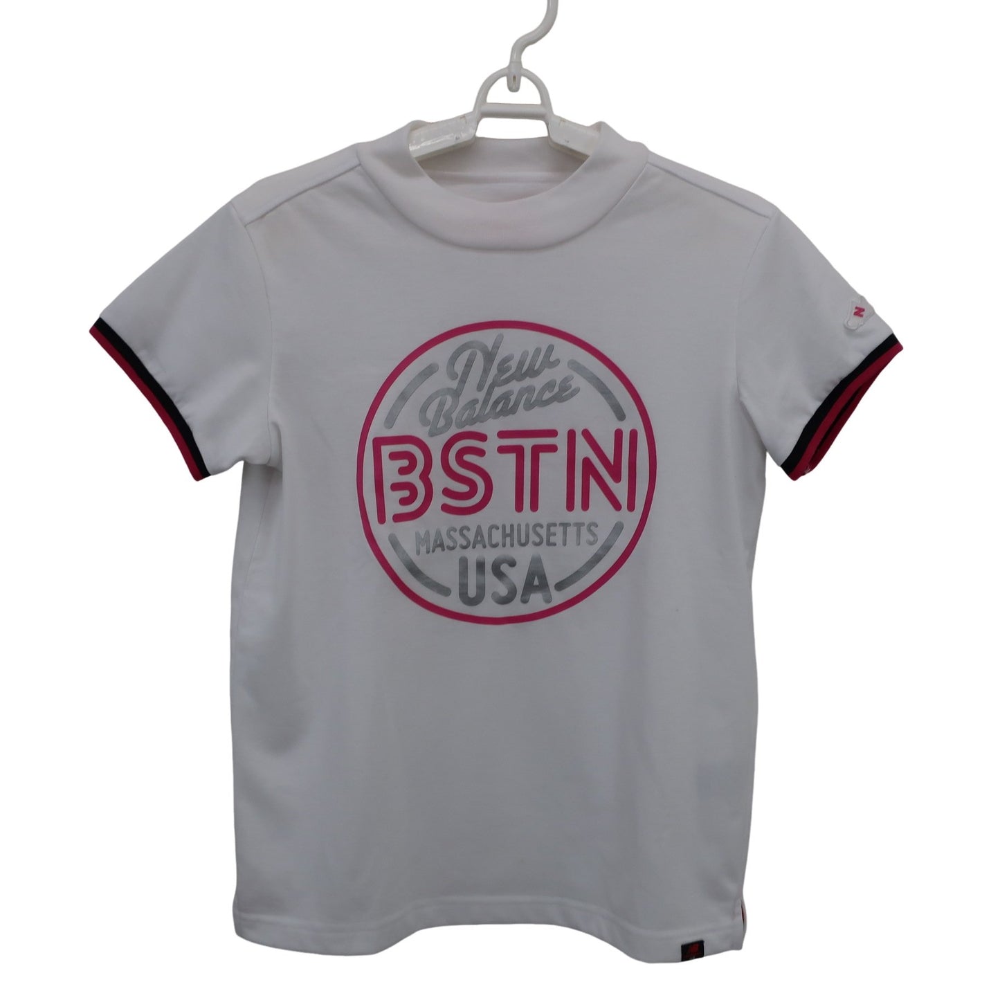 New Balance golf(ニューバランスゴルフ) 半袖モックネックシャツ 白 レディース 1 012-9266501 A