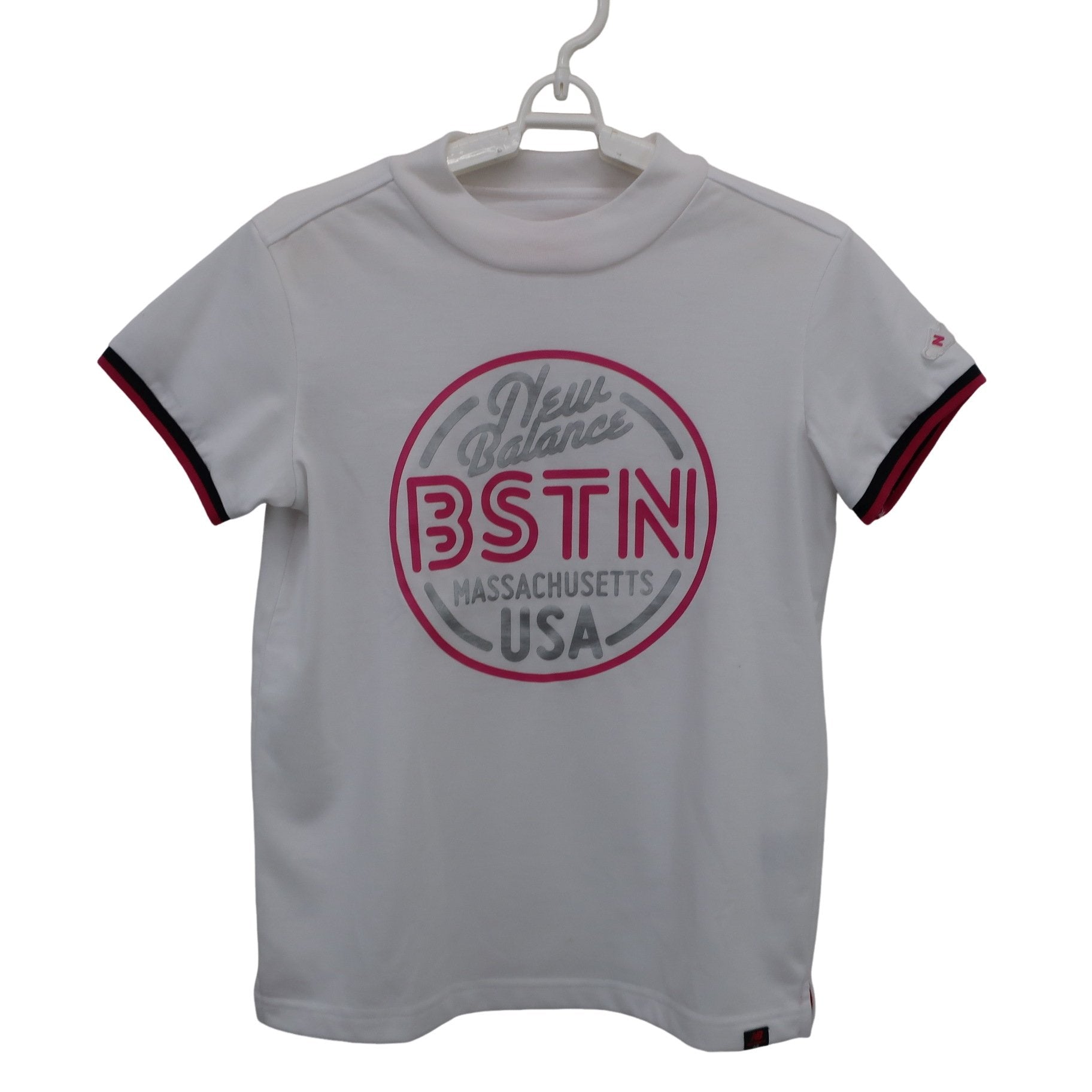 New Balance golf(ニューバランスゴルフ) 半袖モックネックシャツ 白 レディース 1 012-9266501 A