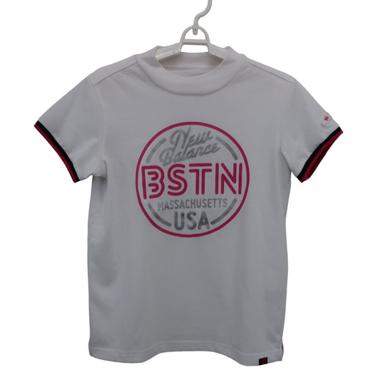 New Balance golf(ニューバランスゴルフ) 半袖モックネックシャツ 白 レディース 1 012-9266501 A