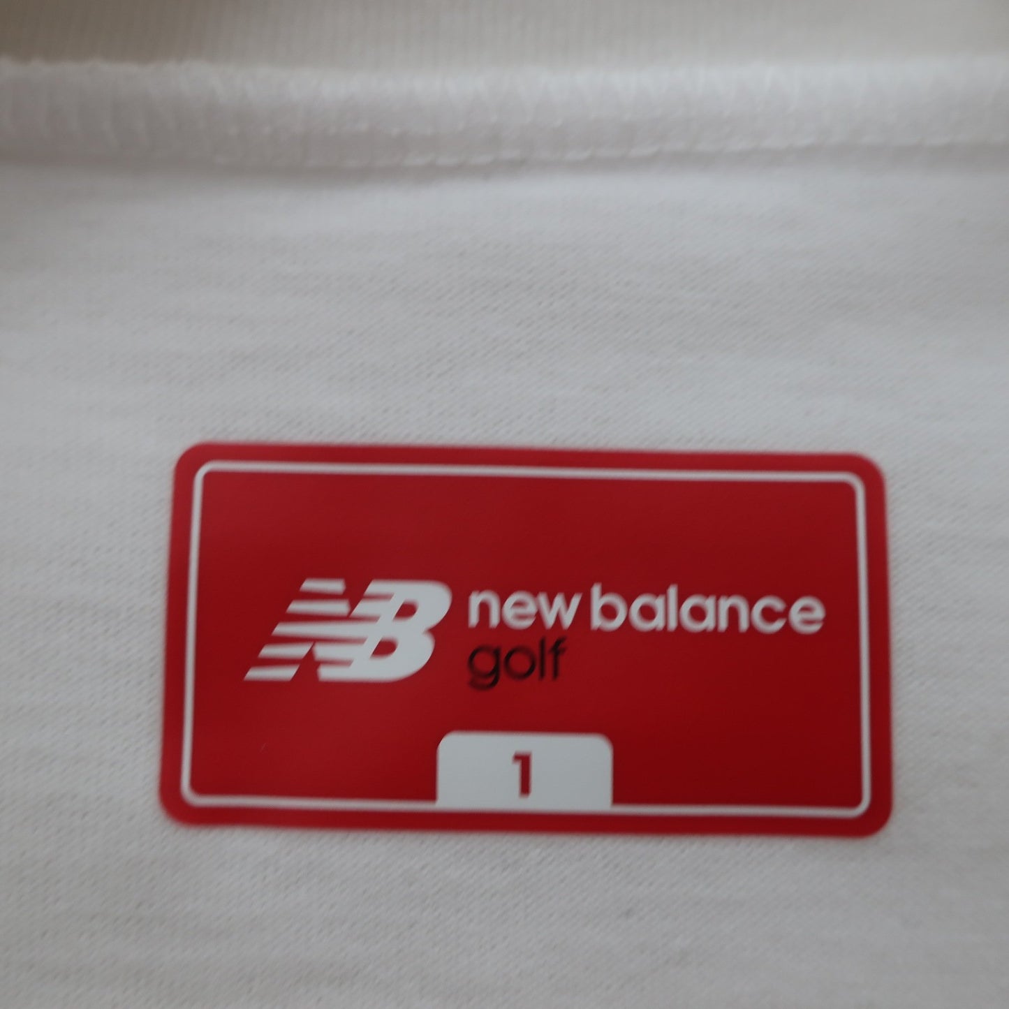 New Balance golf(ニューバランスゴルフ) 半袖モックネックシャツ 白 レディース 1 012-9266501 A