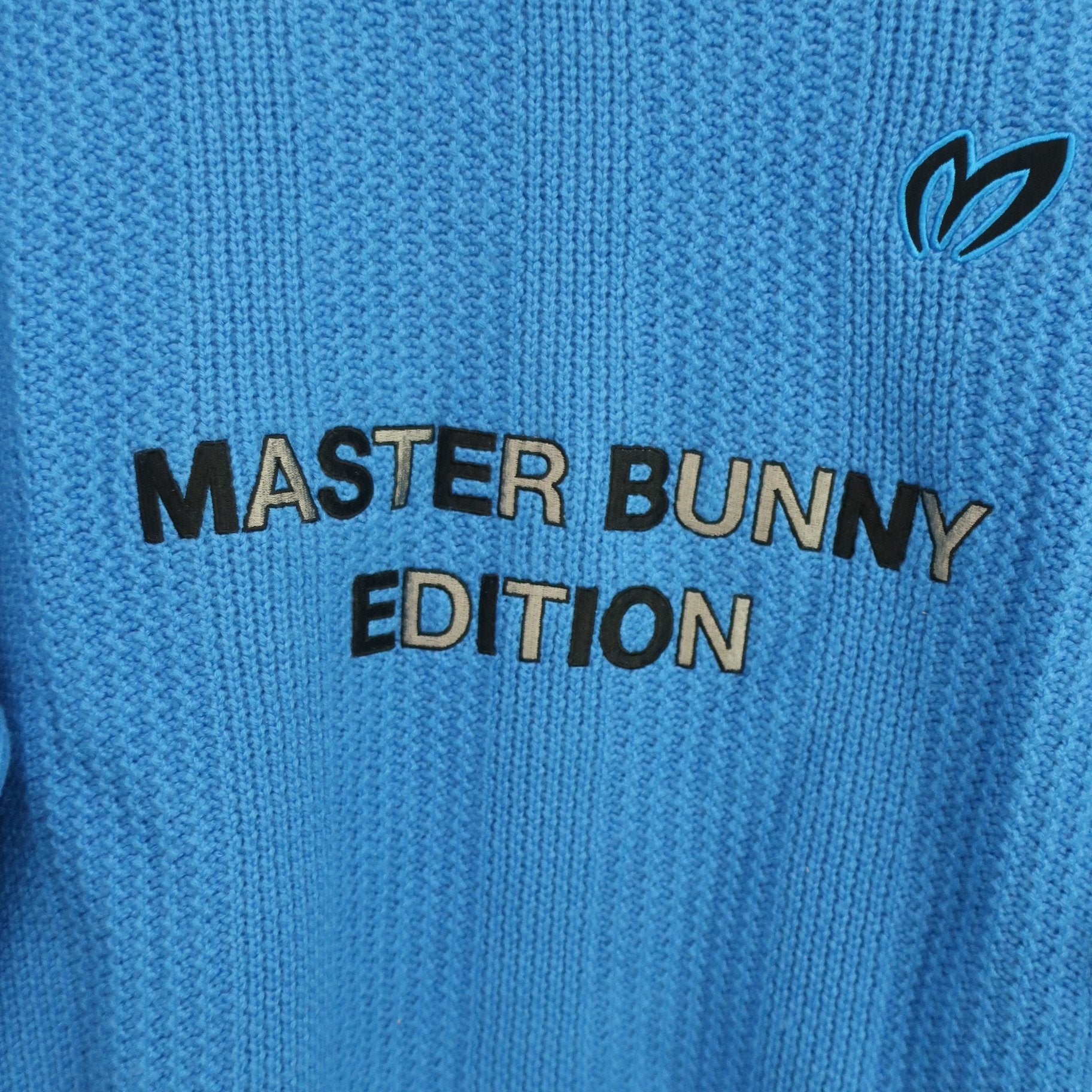 MASTER BUNNY EDITION(マスターバニーエディション) セーター 青 メンズ 4 758-4270105 S