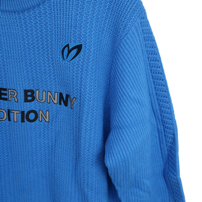 MASTER BUNNY EDITION(マスターバニーエディション) セーター 青 メンズ 4 758-4270105 S