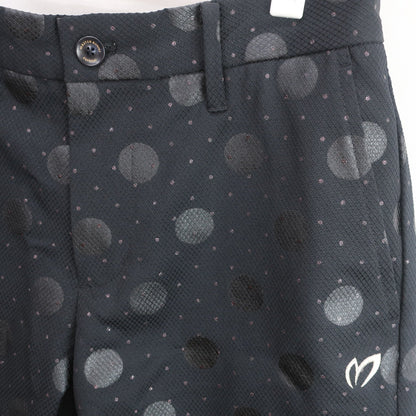 MASTER BUNNY EDITION(マスターバニーエディション) ハーフパンツ 黒水玉柄 メンズ 4 758-2132501 S