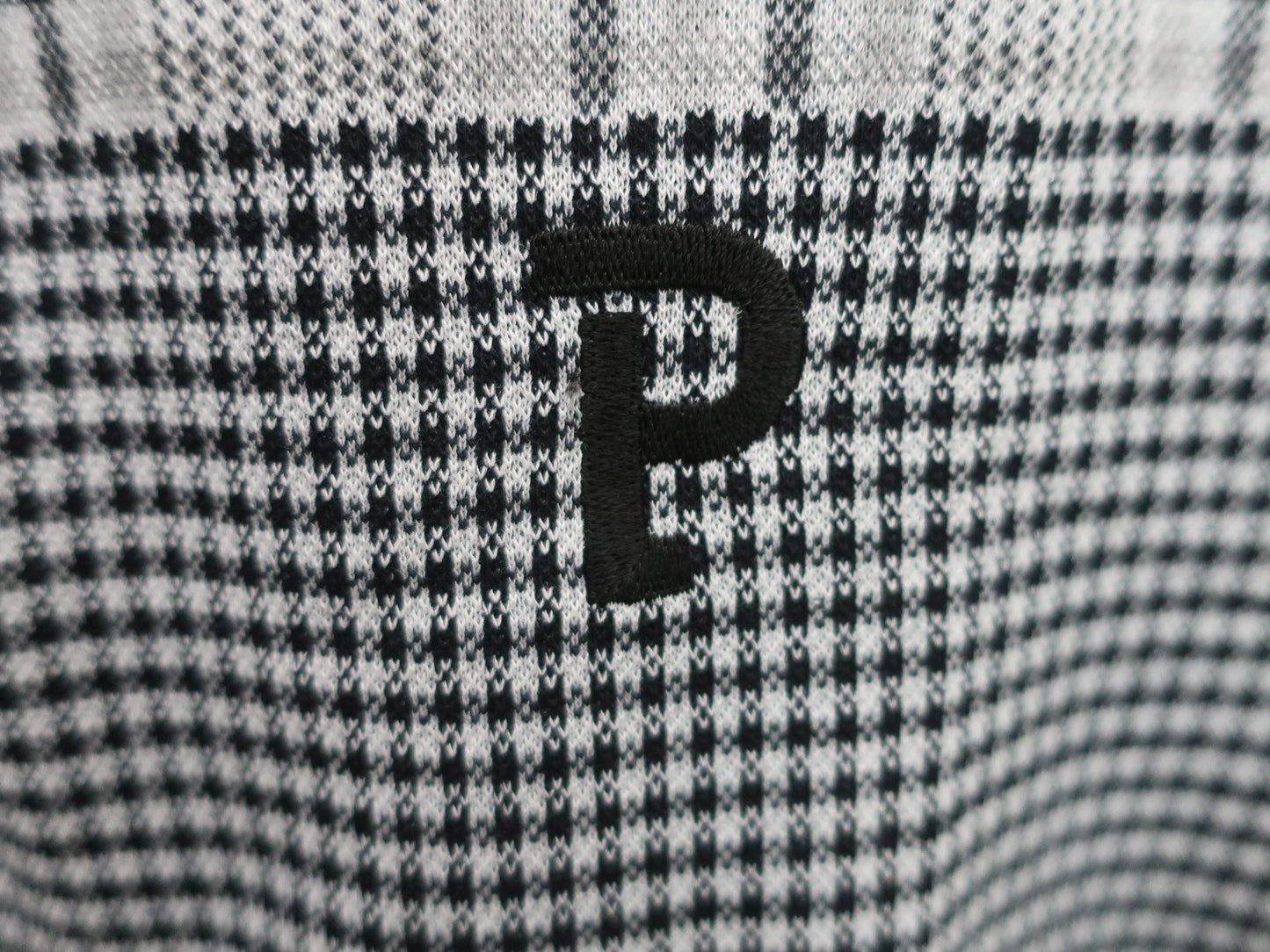 PEARLY GATES(パーリーゲイツ) ポロシャツ グレーチェック メンズ 4 053-3160205 S