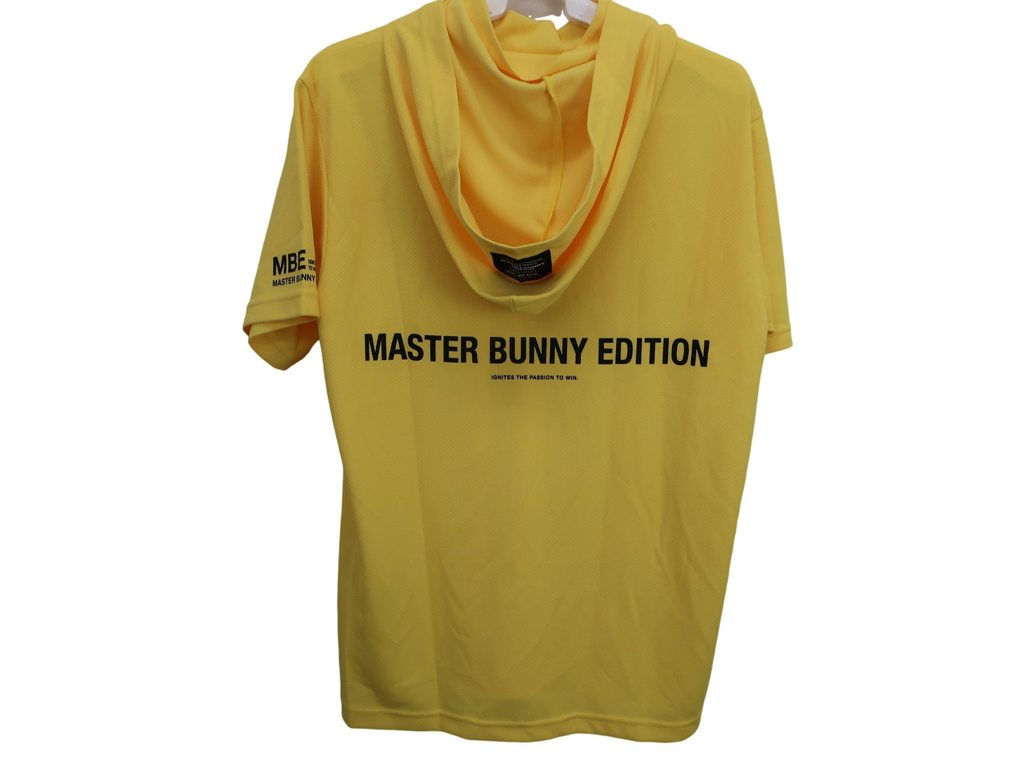 MASTER BUNNY EDITION(マスターバニーエディション) フード付モックシャツ 黄色 メンズ 4 758-3267601 N