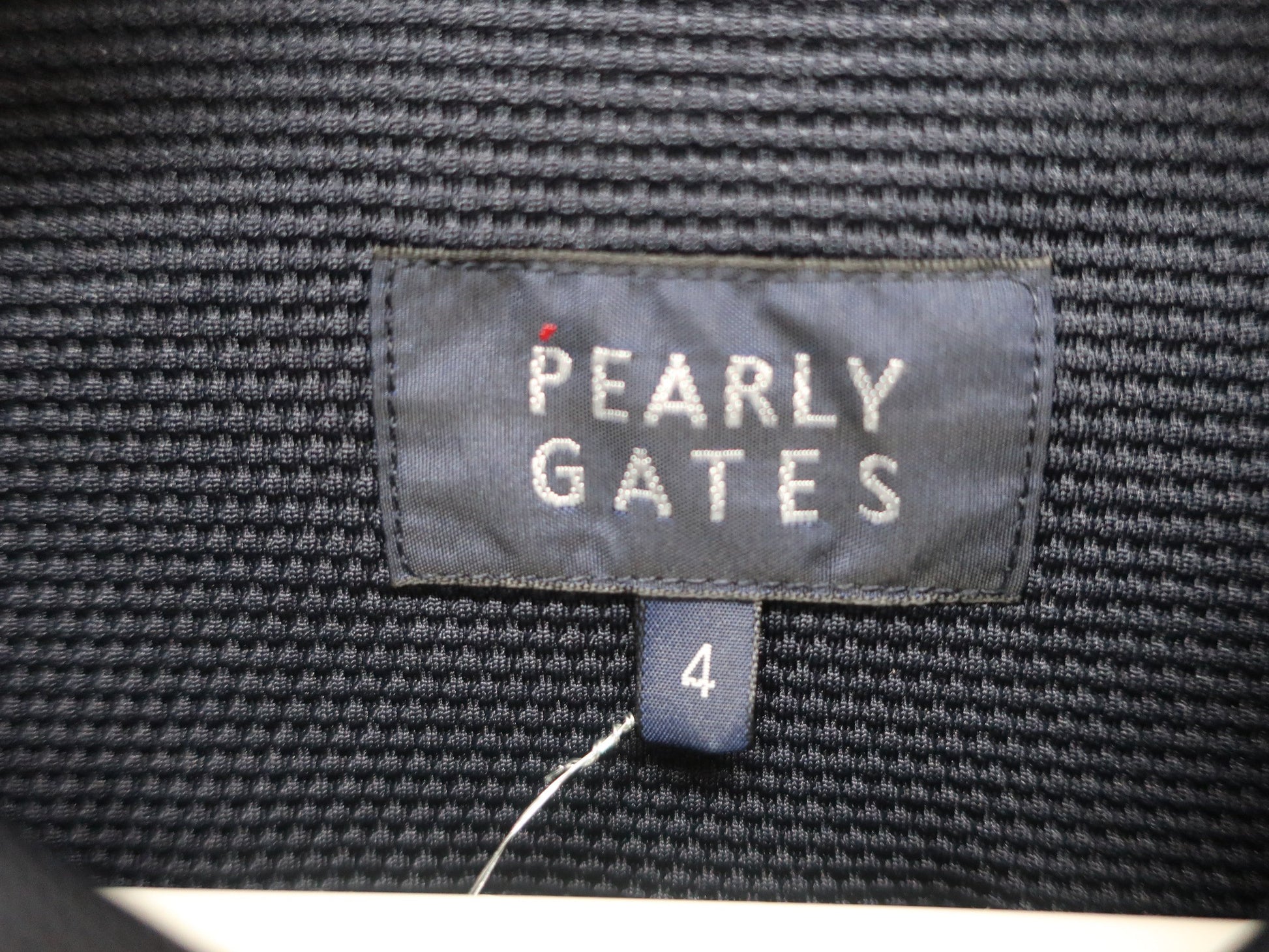 PEARLY GATES(パーリーゲイツ) ポロシャツ ネイビー メンズ 4 053-4160531 S