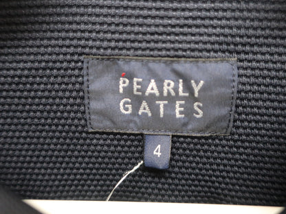 PEARLY GATES(パーリーゲイツ) ポロシャツ ネイビー メンズ 4 053-4160531 S