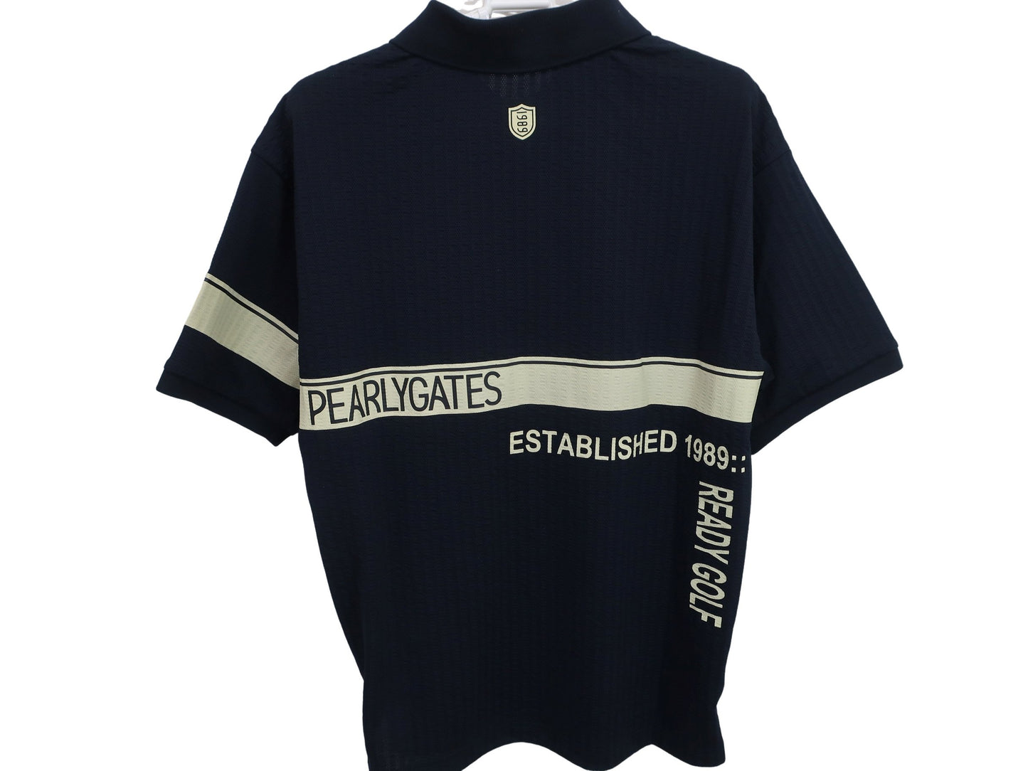 PEARLY GATES(パーリーゲイツ) ポロシャツ ネイビー メンズ 4 053-4160409 S