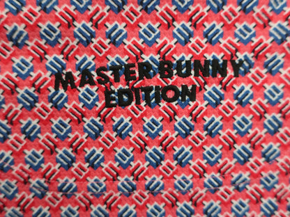 MASTER BUNNY EDITION(マスターバニーエディション) ポロシャツ ピンク総柄 メンズ 4 758-3260605 S