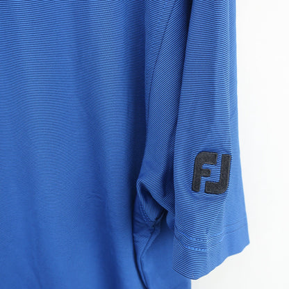 FOOTJOY(フットジョイ) ポロシャツ 青 メンズ XL FJ-F13-S01 N