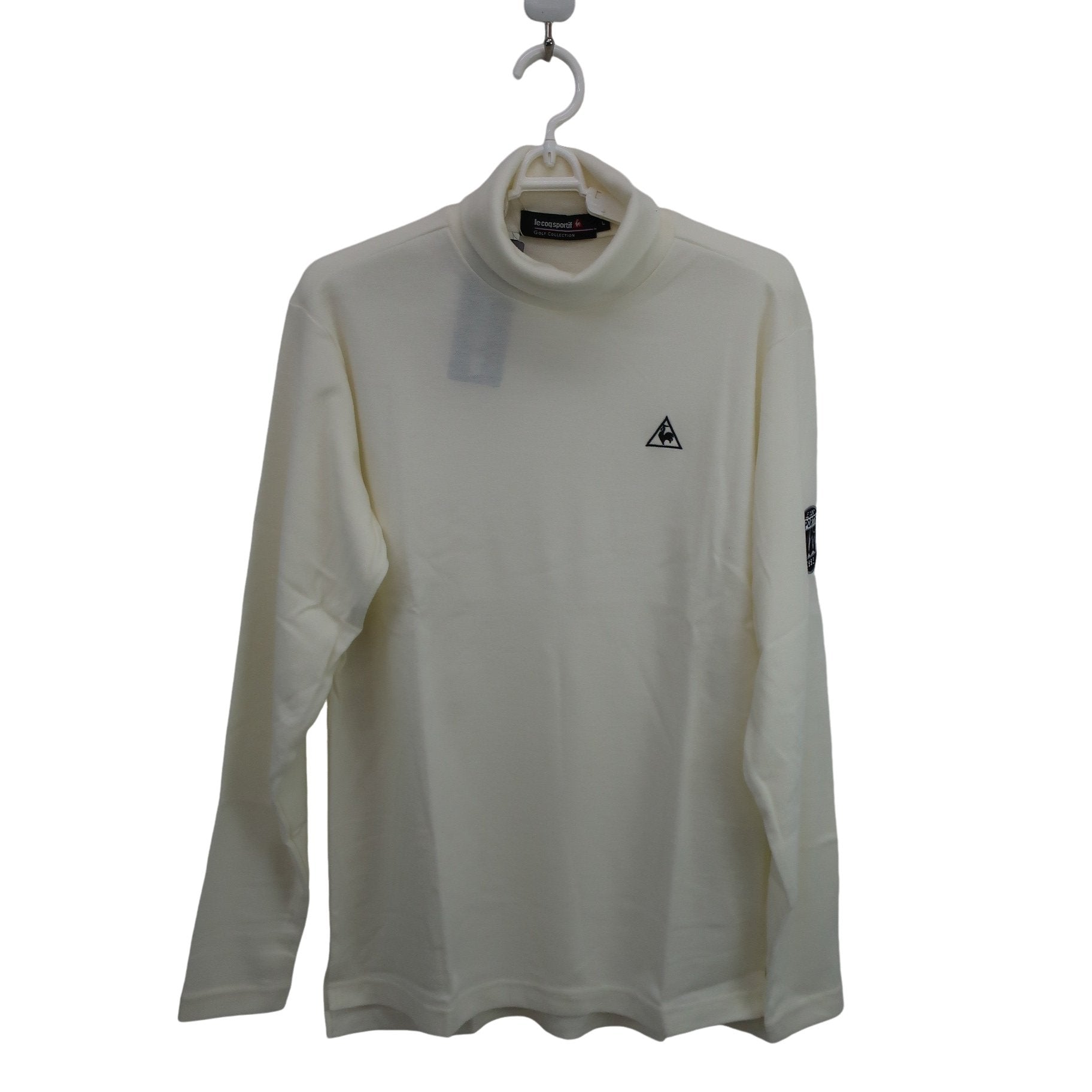 le coq sportif(ルコックスポルティフ) ハイネックシャツ 白 メンズ L N