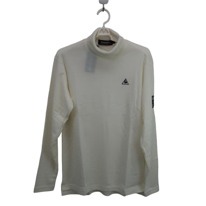le coq sportif(ルコックスポルティフ) ハイネックシャツ 白 メンズ L N