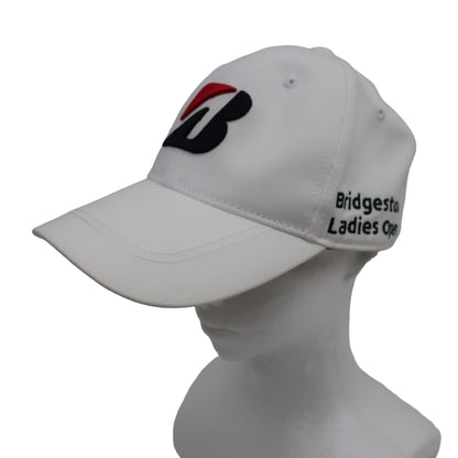 BRIDGESTONE GOLF(ブリヂストンゴルフ) キャップ 白 メンズ フリーサイズ A