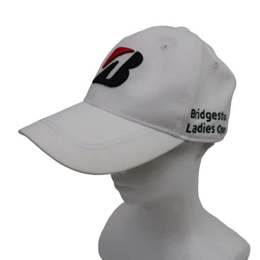 BRIDGESTONE GOLF(ブリヂストンゴルフ) キャップ 白 メンズ フリーサイズ A