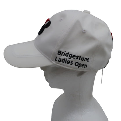 BRIDGESTONE GOLF(ブリヂストンゴルフ) キャップ 白 メンズ フリーサイズ A