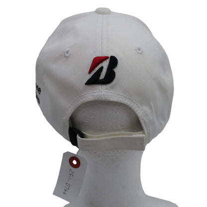 BRIDGESTONE GOLF(ブリヂストンゴルフ) キャップ 白 メンズ フリーサイズ A