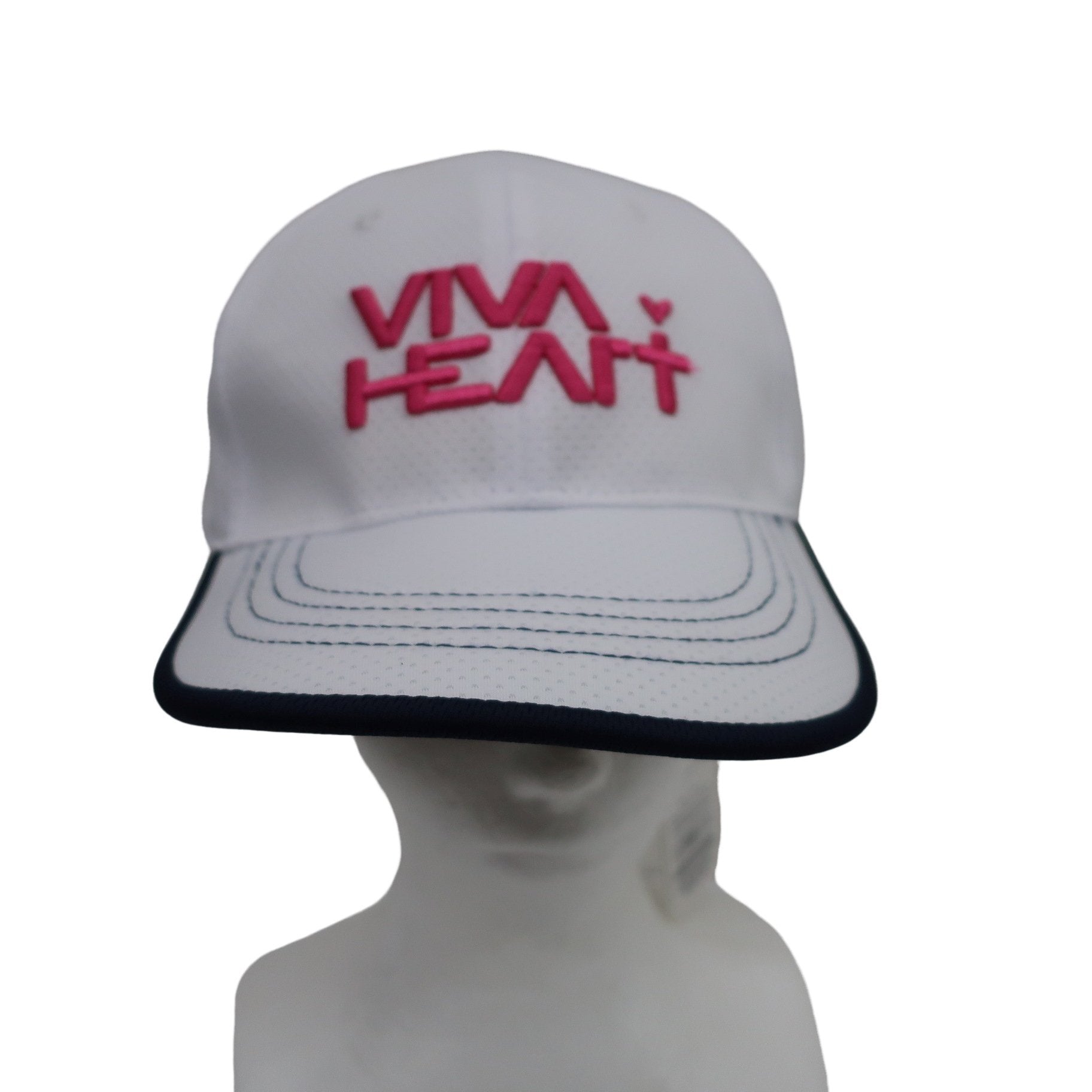 VIVA HEART(ビバハート) キャップ 白ネイビー レディース フリーサイズ N