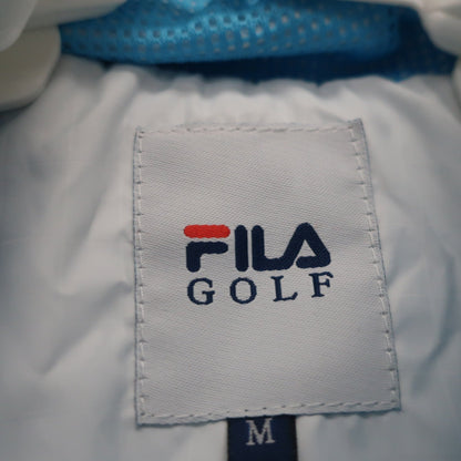 FILA GOLF(フィラゴルフ) 半袖フルジップナイロン 白 レディース M B