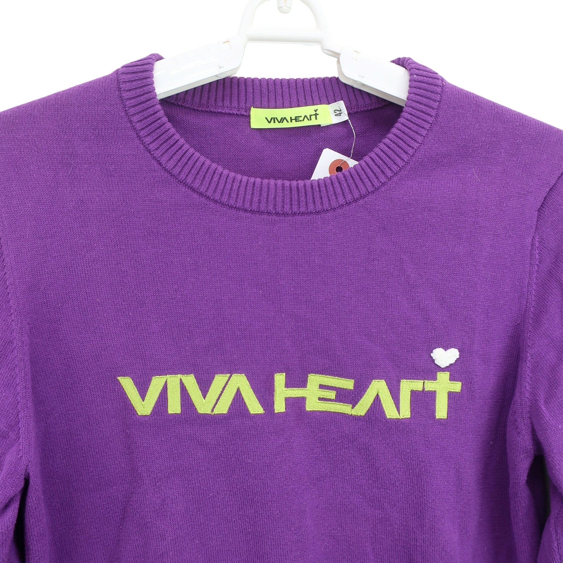 VIVA HEART(ビバハート) セーター 紫 レディース 42 B