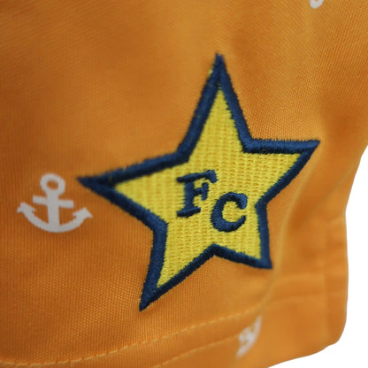 Founders Club(ファウンダース) ハーフジップシャツ オレンジ レディース M A