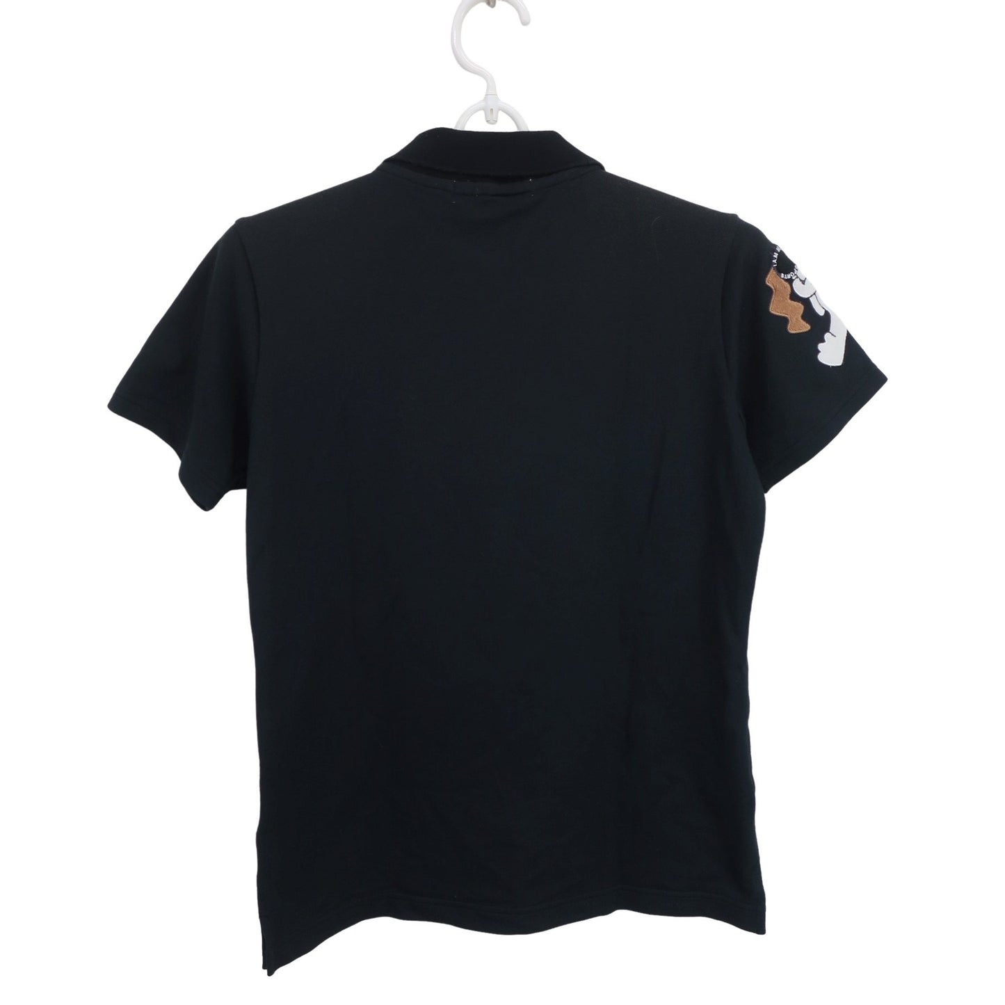 M.U SPORTS(エムユースポーツ) ポロシャツ 黒 レディース 40 B