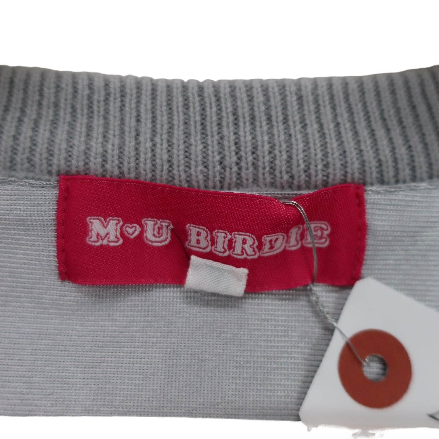 M.U BIRDIE ニットベスト グレー レディース M A