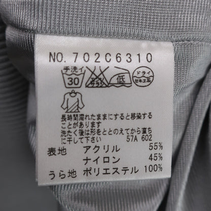 M.U BIRDIE ニットベスト グレー レディース M A