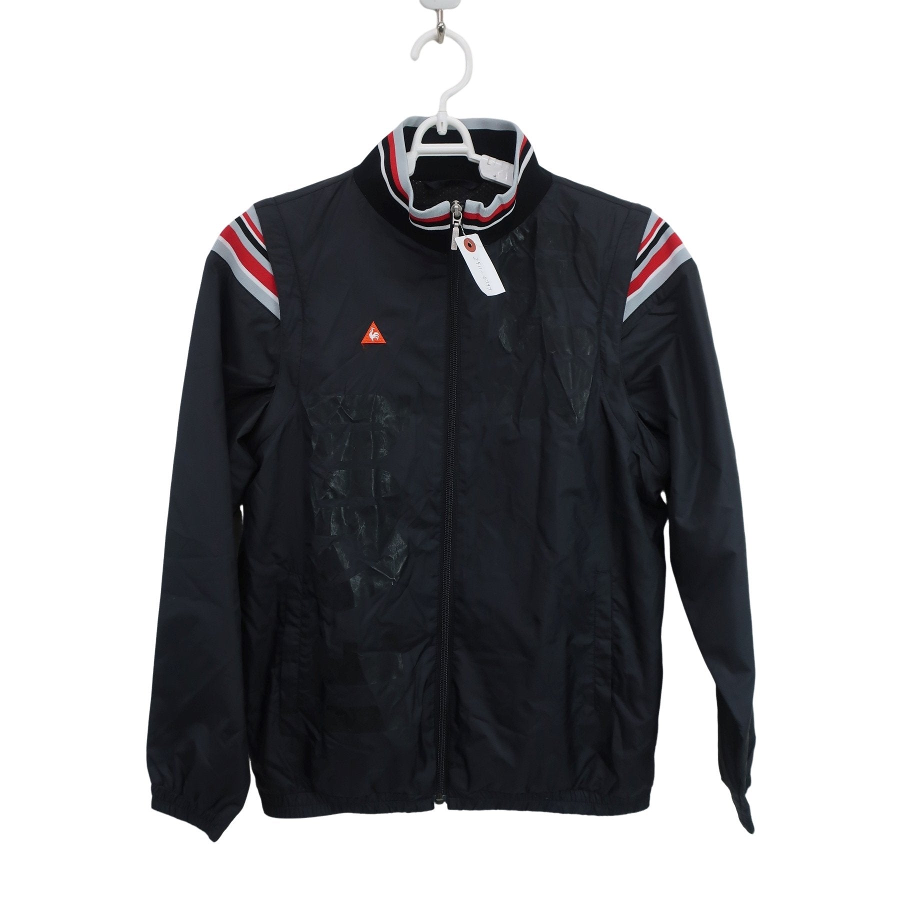 le coq sportif(ルコックスポルティフ) フルジップジャケット 黒 レディース M B