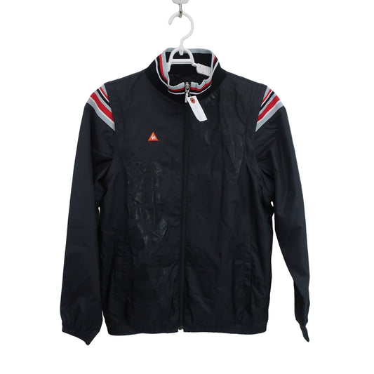 le coq sportif(ルコックスポルティフ) フルジップジャケット 黒 レディース M B