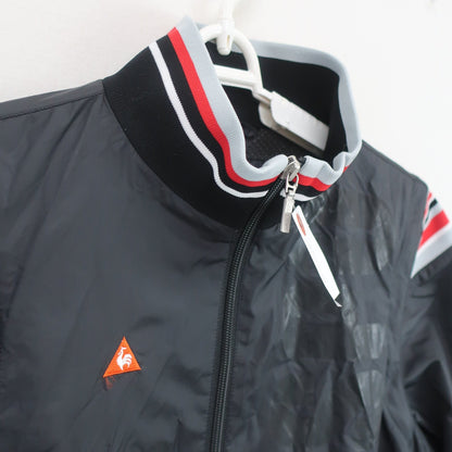 le coq sportif(ルコックスポルティフ) フルジップジャケット 黒 レディース M B