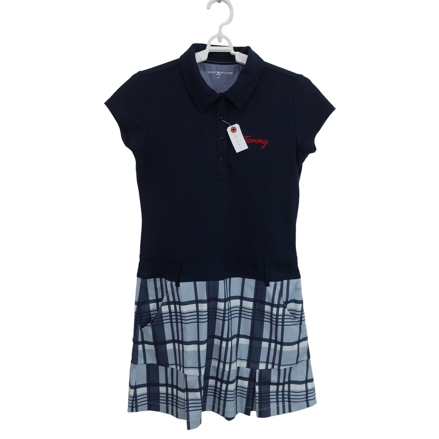 TOMMY HILFIGER GOLF(トミーヒルフィガーゴルフ) ワンピース ネイビー レディース M A